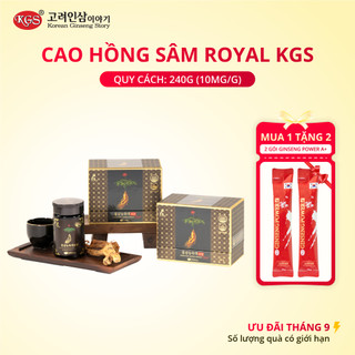 Cao Hồng Sâm Hàn Quốc Royal Đen KGS 240g (10mg/g Ginsenosides)