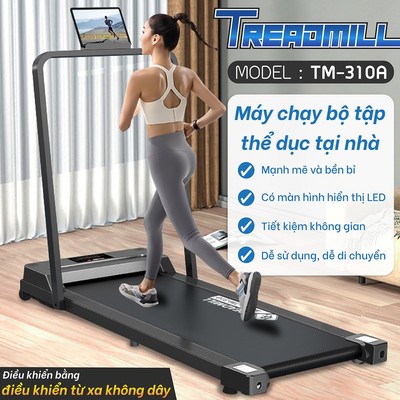 BG -(Có Điều Khiển Remote Từ Xa) Máy chạy bộ điện trong nhà máy đi bộ gia dụng  TM310 và TM310A