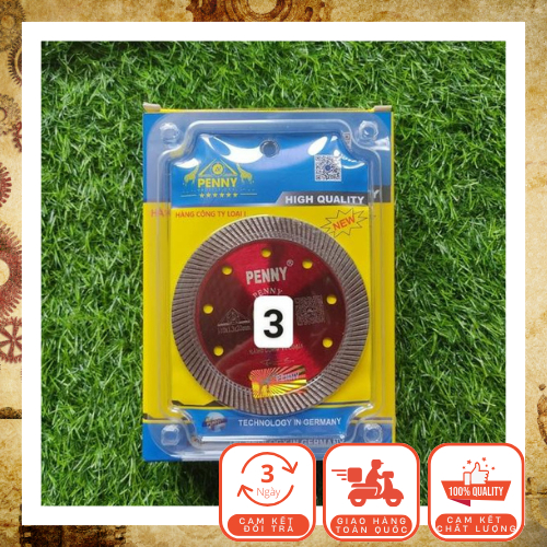 Lưỡi Cắt Gạch Penny Đỏ 1 Hộp 10 Lưỡi Đường Kính 110