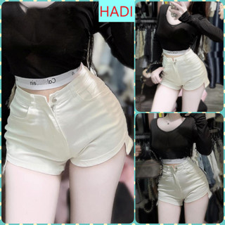 [SOTN1872] QUẦN SHORT JEANS ĐÙI NỮ LƯNG CAO CO GIÃN LAI CẮT XÉO MÀU TRẮNG LAI CUỐN TÔN DÁNG SIÊU HOT HIT PHÁ CÁCH