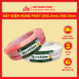 Dây điện Hùng Phát 2x0.5mm dây sub siêu bền