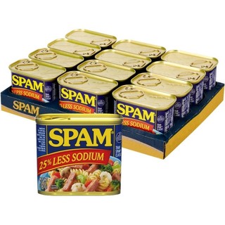 Thịt hộp Spam Less Sodium 340gr (date mới)