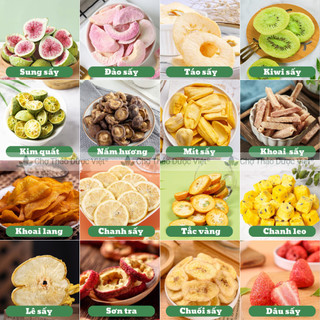 Chanh vàng thái lát sấy khô 1kg, trà chanh vàng, dưỡng da, bổ sung vitamin, tăng cường miễn dịch