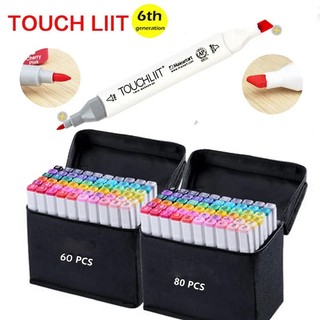 Cây lẻ Marker Touchliit 6 Tone Green ( 41 - 58 )