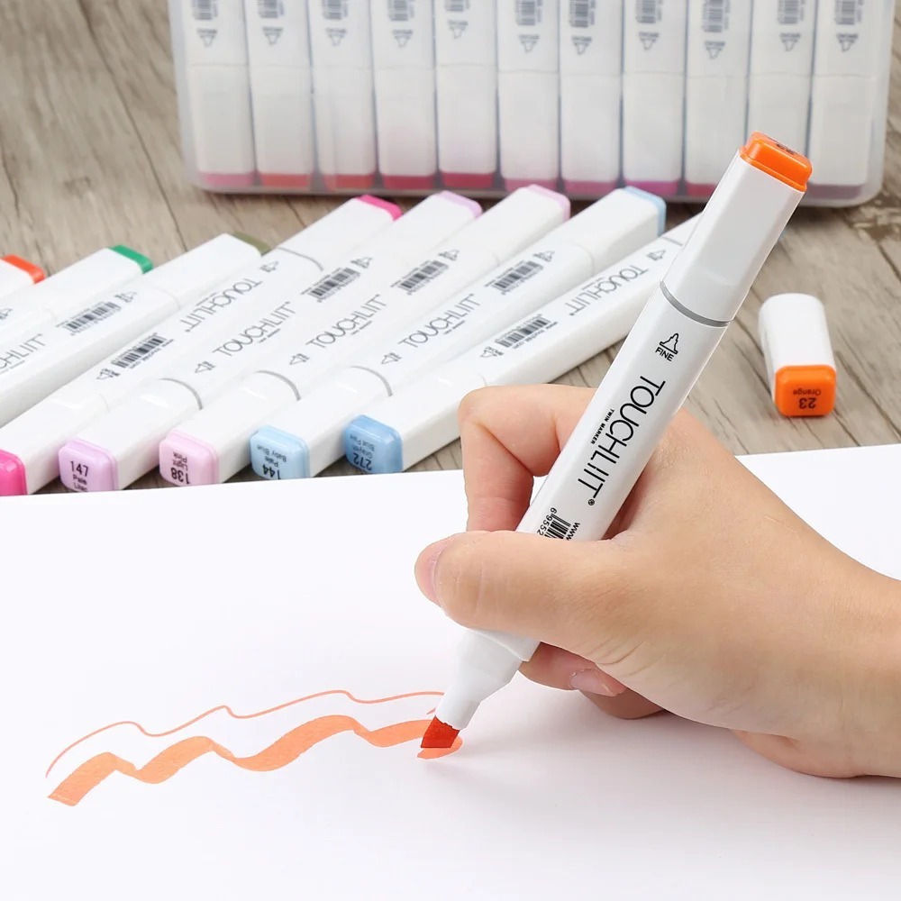 Cây lẻ Marker Touchliit 6 Tone Green ( 41 - 58 )