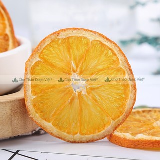 Cam khô 100g, cam vàng nguyên lát, sấy lạnh, dùng pha trà, detox, decor, trang trí - Chợ Thảo Dược Việt