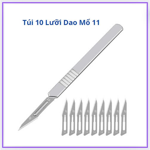 Lưỡi dao a11 cắt mạch (1 túi 10 lưỡi)