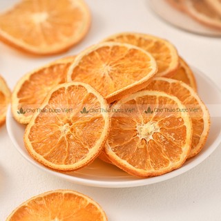 Cam khô 500g, cam vàng nguyên lát, sấy lạnh, dùng pha trà, detox, decor, trang trí - Chợ Thảo Dược Việt