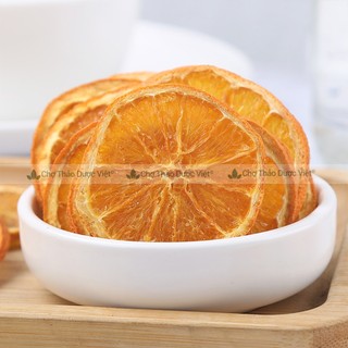Cam khô 500g, cam vàng nguyên lát, sấy lạnh, dùng pha trà, detox, decor, trang trí - Chợ Thảo Dược Việt