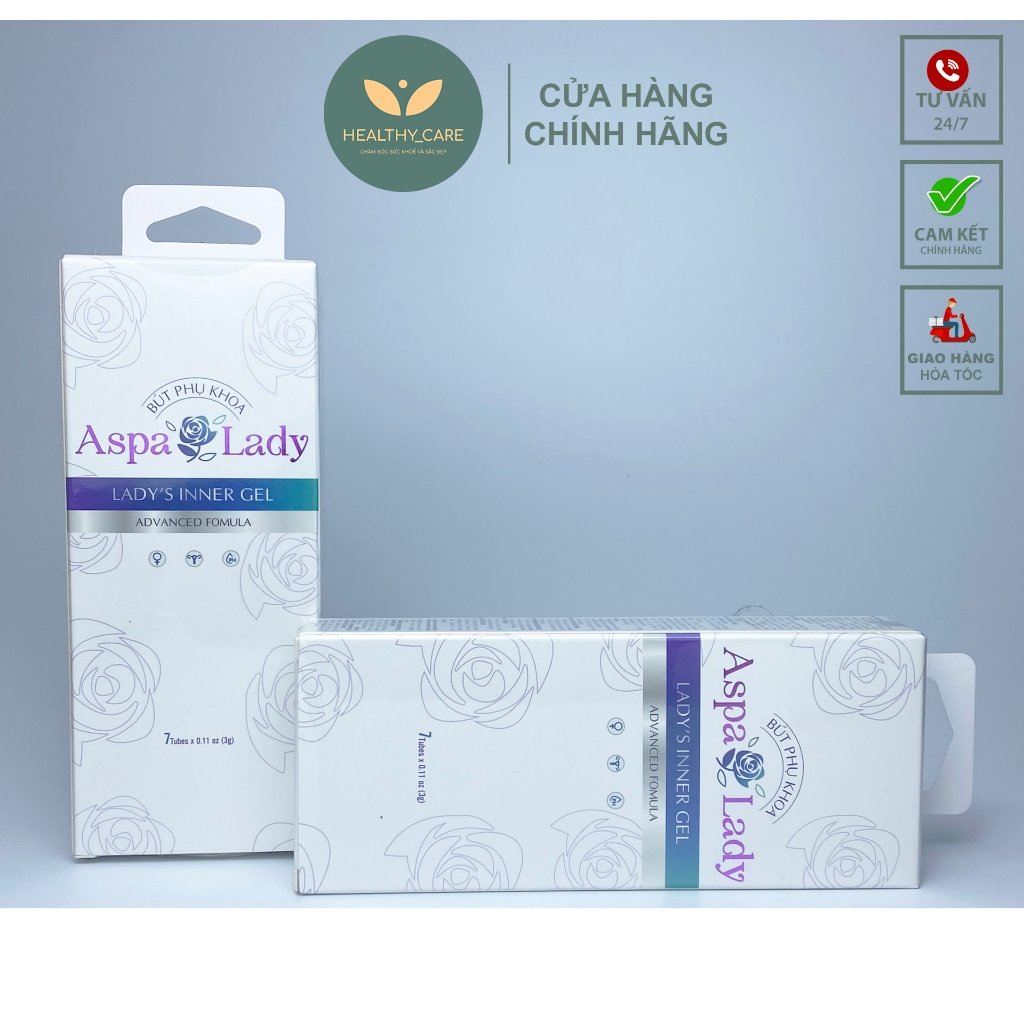 Bút phụ khoa  Aspa Lady (Chính Hãng) Giúp Cân Bằng Nội Tiết Tố Nữ, Đẹp Da, Chăm Sóc Chuyên Sâu Cô Bé