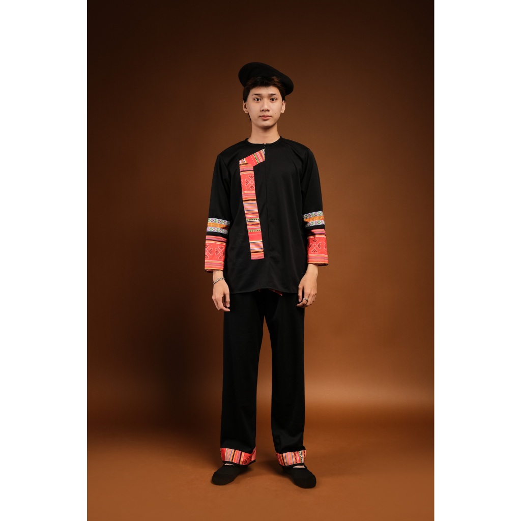 Trang Phục H'Mông Nam Đen,Đồ Dân Tộc H'Mông Nam,Trang Phục Dân Tộc H'Mông , Đồ Dân Tộc H'Mông Nam Ch