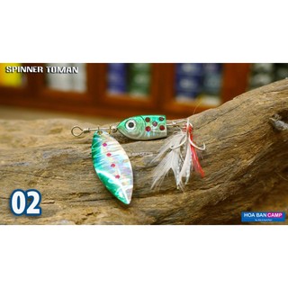 Mồi Lure Spinner Toman | 14g - Lưỡi BKK #6