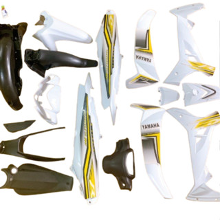 [TẶNG TEM ] Bộ Dàn áo xe Sirius - sirius RC màu TRẮNG - nhựa trắng nguyên sinh cao cấp loại 1