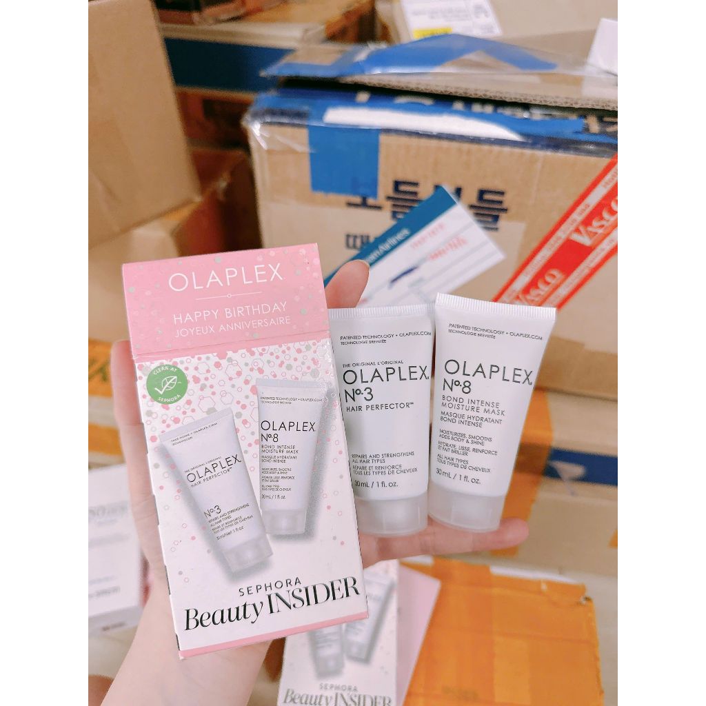 [Fullbox hàng US] Set dưỡng tóc Olaplex Beauty Insider Sephora