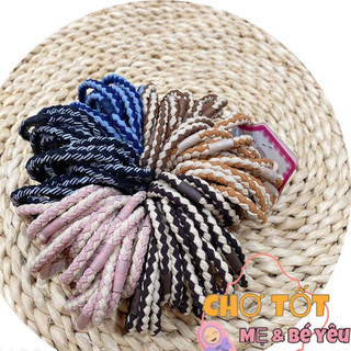 Combo 3 Thun Cột Tóc Đơn Giản Nữ Tính Phong Cách Hàn Quốc (bền cột chắc tóc)_MS1