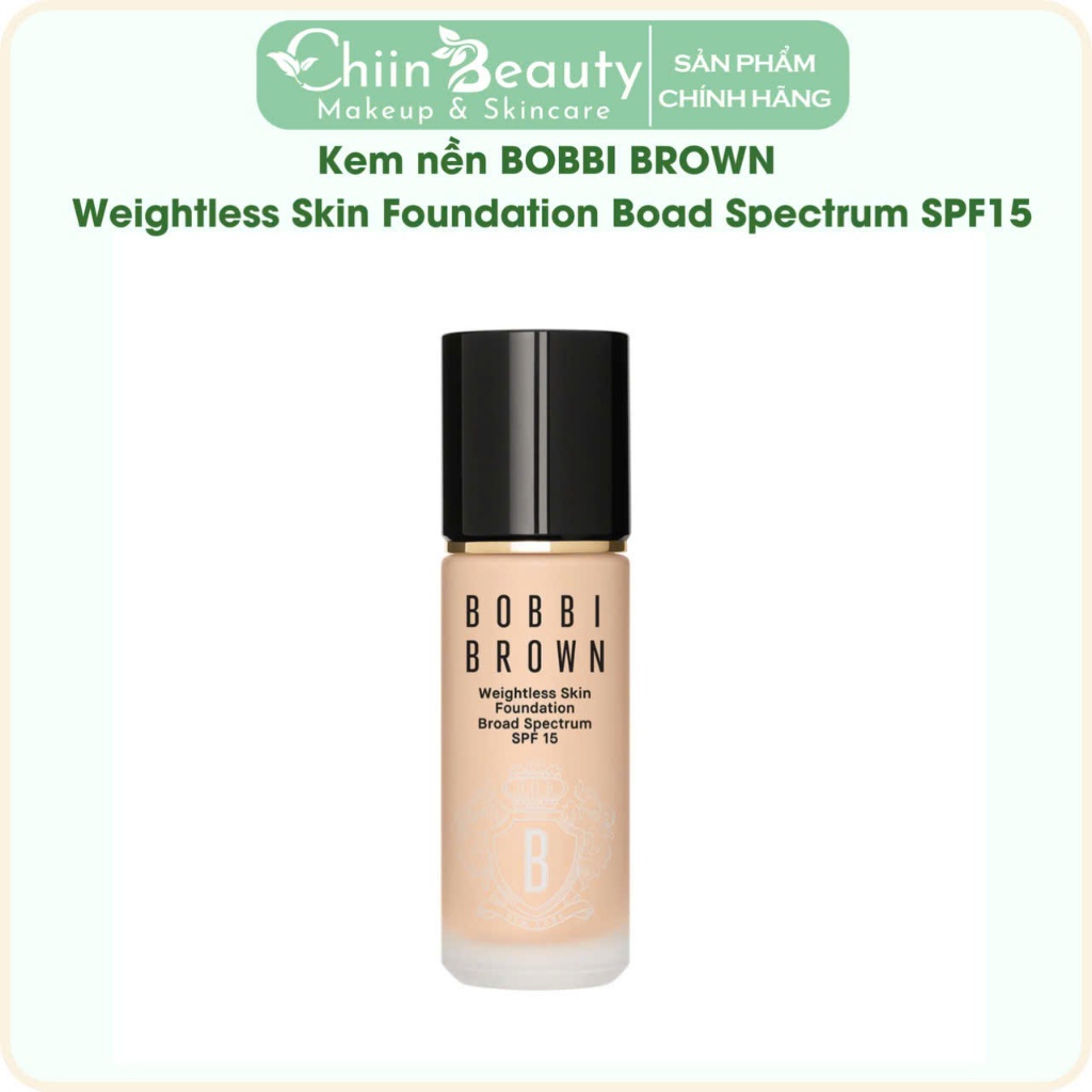Kem nền BOBBI BROWN Skin Longwear Foundation kiềm dầu, che phủ cao