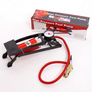  Bơm đạp chân mini đa năng cho ôtô xe máp xe đạp  đạp chân  