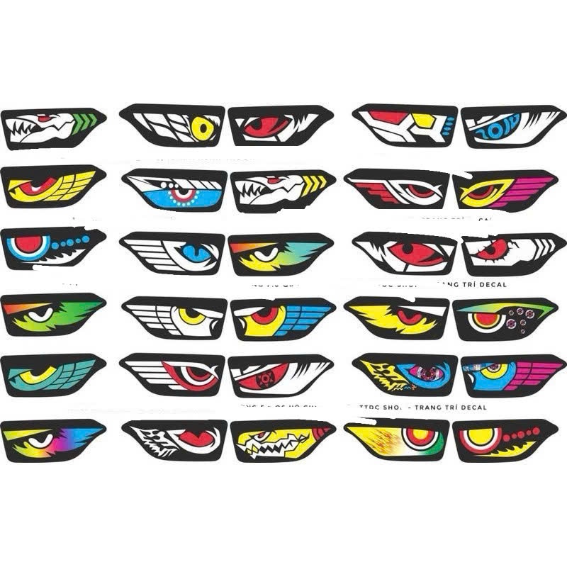 Decal Đèn Pha Xe Airblade