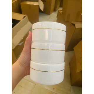 Hủ đựng kem K200 đủ màu có kèm nắp lót.