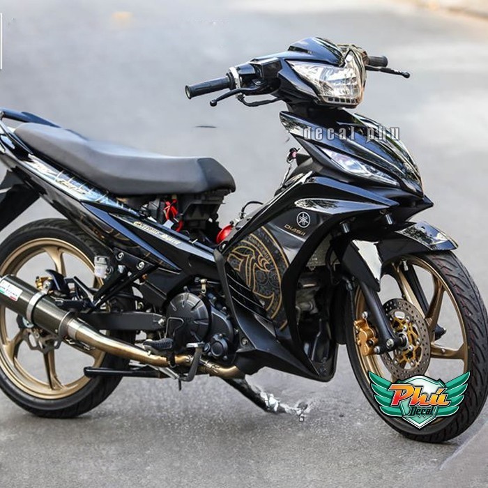 Tem rời Exciter 135 2011-2014 đen LC (V)