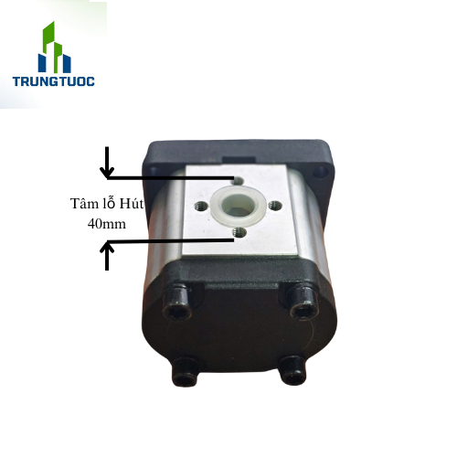 Bơm thủy lực lắp cho các dòng máy Kubota M5000 6000 7000 quay trái 16cc hoặc 19cc cốt côn cổ gờ 36mm