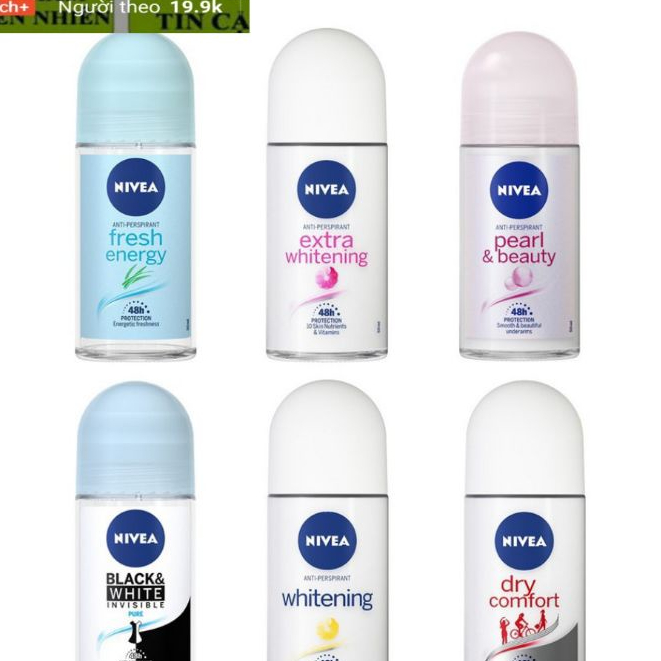Lăn khử mùi Nivea Nữ 50ml