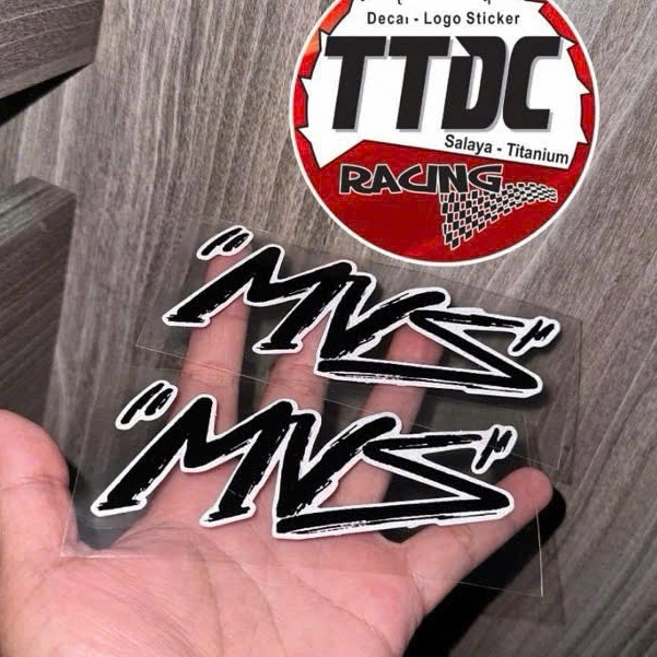 Tem Logo Sticker Phản quang Mvs ✌🏻🚗💯