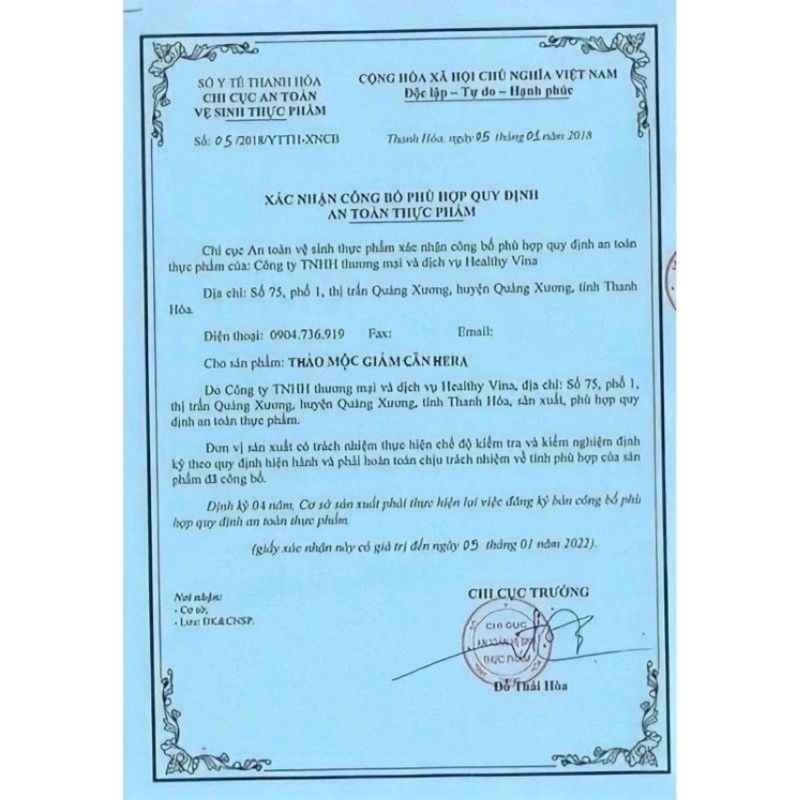 [ Chính Hãng ] Thảo Mộc Giảm Cân An Toàn Hiệu Quả