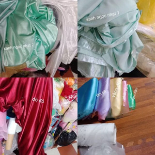 Vải phi bóng.