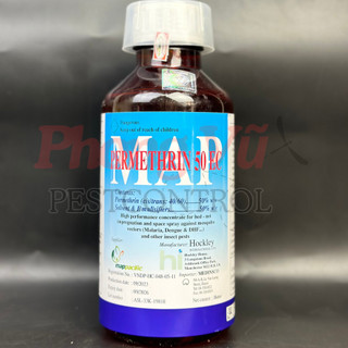 Chế phẩm di.ệt m.uỗi Permethrin 50ec 1000ml