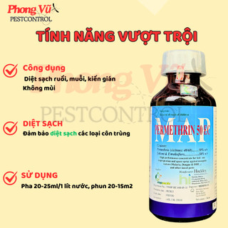 Chế phẩm di.ệt m.uỗi Permethrin 50ec 1000ml