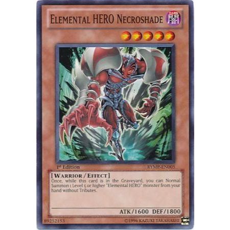 Thẻ bài Yugioh - TCG - Elemental Hero Necroshade - RYMP-EN005 - Common 1st Edition