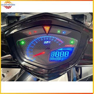 Đồng hồ điện tử uma racing gắn xe Sirius/Ex2010/Ex135 4 số >>> Hàng Chuẩn 1/1