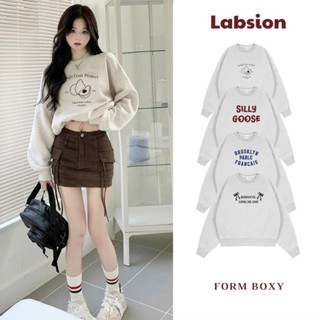 Áo nỉ bông form BOXY tay rộng by labsion