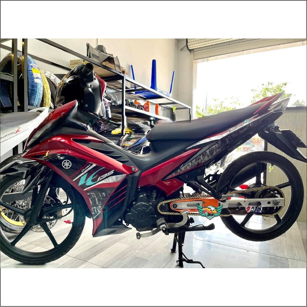 Tem Rời Exciter 135 LC đỏ đen Mới (F)