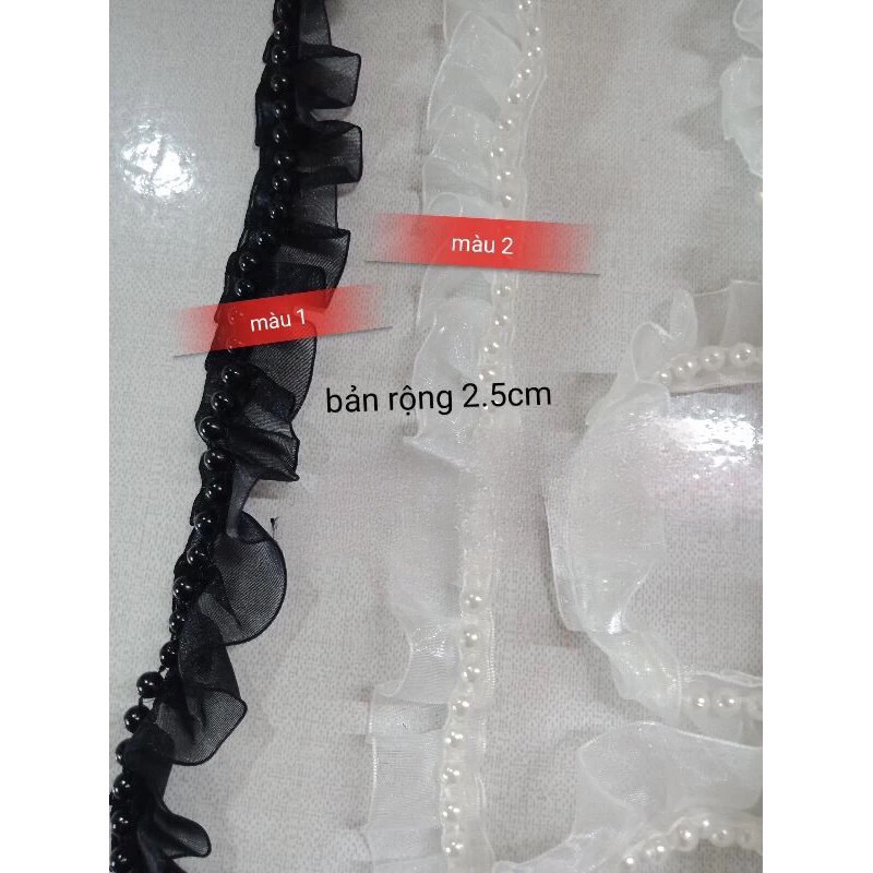 ren bèo trang trí váy áo ( giá  theo từng loại)