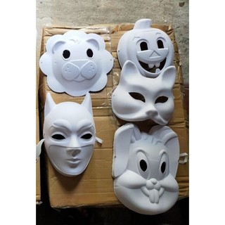 Set 60c mặt nạ giấy bồi cho bé