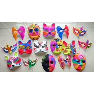 Set 60c mặt nạ giấy bồi cho bé