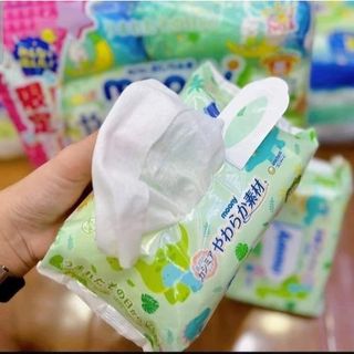KHĂN GIẤY ƯỚT MOONY - 76 tờ/ bịch (Mẫu mới)