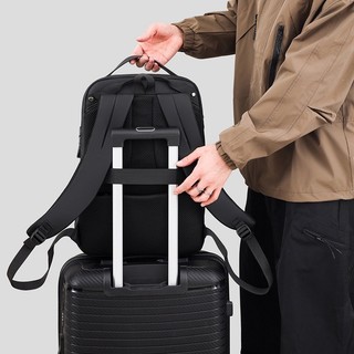 Balo cỡ lớn { BOMag 01 } phủ bu cao cấp chống thấm ,khóa 3 số tích hợp cổng USB