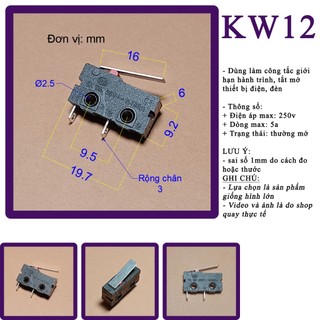 Công tắc hành trình KW11-3Z-2