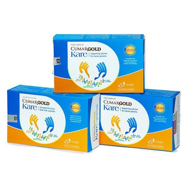 Cumargold Kare tăng đề kháng, hỗ trợ giảm nguy cơ ung bướu hộp 30 viên Cumagold kare cumagold cảe