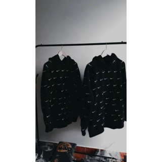 Hoodie NIKE THÊU FULL logo Chất Vải Dày Dặn Nỉ Bông Hai Chiều