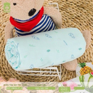 Khăn tắm mipbi set đôi 75x75cm