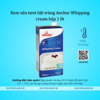 Kem sữa tươi Anchor – Hộp 1L - Anchor Whipping Cream