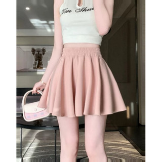 Chân váy xoè trơn lưng thun Chân váy xoè trơn lưng thun chất vải đũi vân mây mềm mịn Chân vây xoè ĐŨI VÂN MÂY