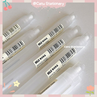 Bút chì bấm Muji chính hãng 0.5mm kèm tẩy phong cách tối giản