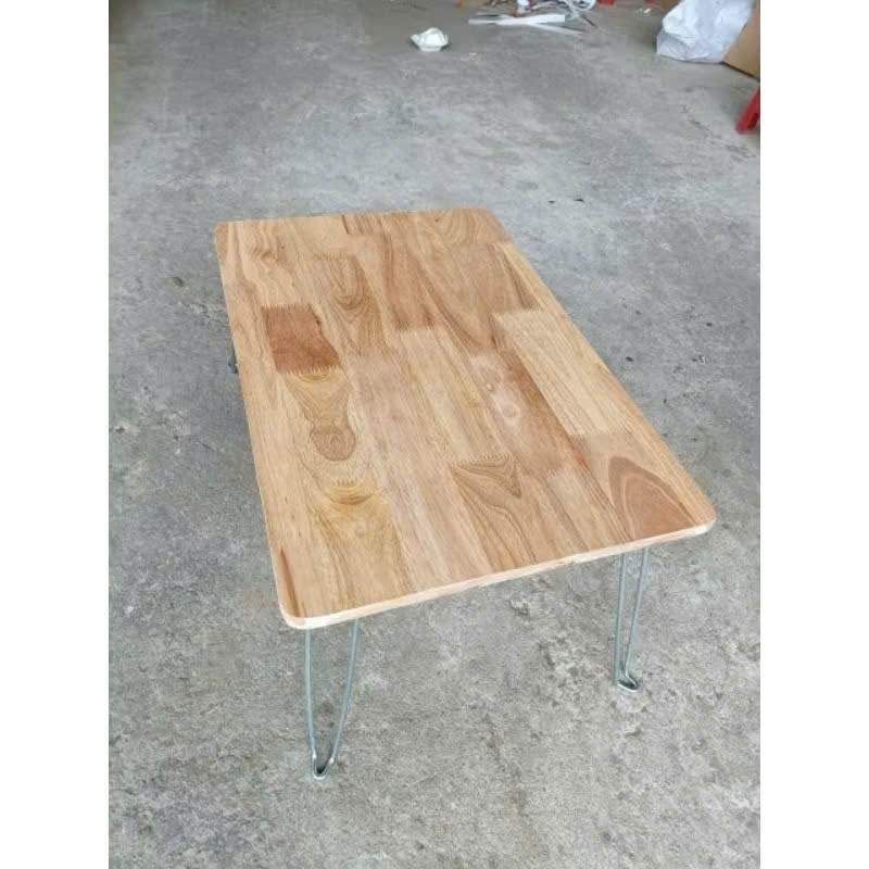 Bàn gấp gỗ cao su 40 x 60 - bàn ăn, bàn học, bàn ăn gỗ tự nhiên , bàn gấp gọn