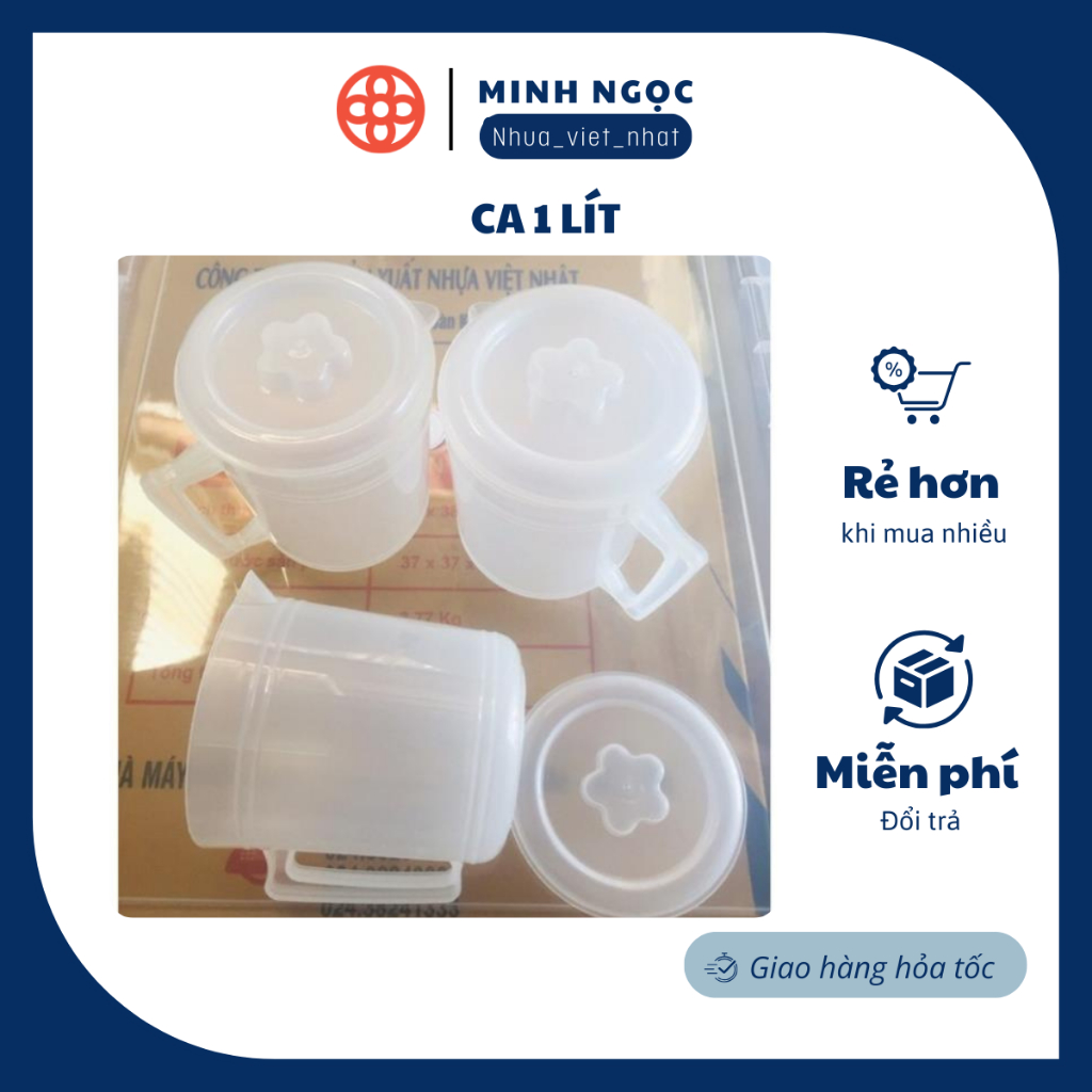 Ca 1 lít - Ca vi sô bé 6086 Việt Nhật