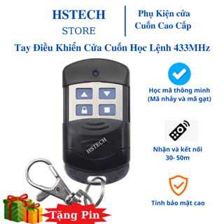 {Gò Vấp} Remote cửa cuốn học lệnh HStech học lệnh thông minh tần số 433Mhz bảo hành 1-1